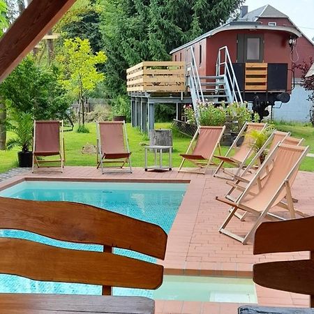 Eisenbahnromantik Im Urlaub Heinsdorfergrund Экстерьер фото
